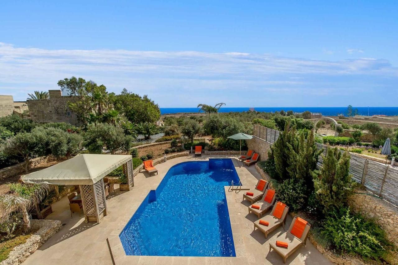 The Almonds Luxury Villa San Lawrenz Buitenkant foto